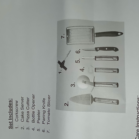 NWOT 7pc kitchen tools - Picture 6 of 6